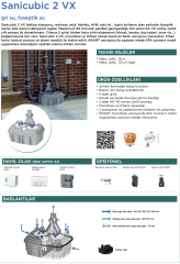 SFA Sanicubic 2 VX S- (Çift Motor)  - 120 Lt - Monofaze