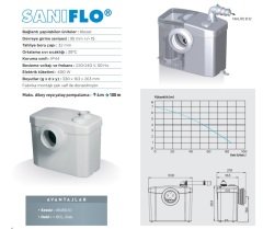 SFA Saniflo - WC Fos.Tahliye Cihazı - 12 Lt