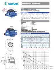 Sumak SM5 Periferik Pompa 0,5 HP