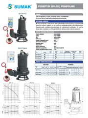 Sumak SDTK100/4 Döküm Fos. Pompa - 10 HP - 4'' Çıkışlı