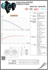 Smart Spm D 32/8-180 INV İkiz Fre. Kon. Sir. Pompası - 1 1/4''