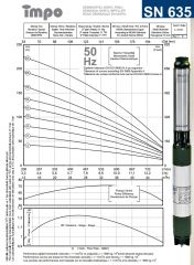 İmpo SN 635/04 6'' Tek Dalgıç Pompa (48 mss/ 5,5 HP) - 4 Kademe