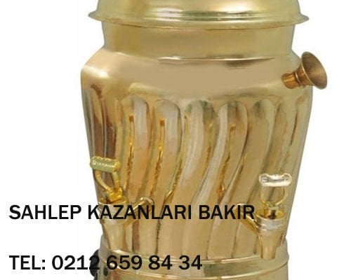 Bakır Sahlep Kazanı