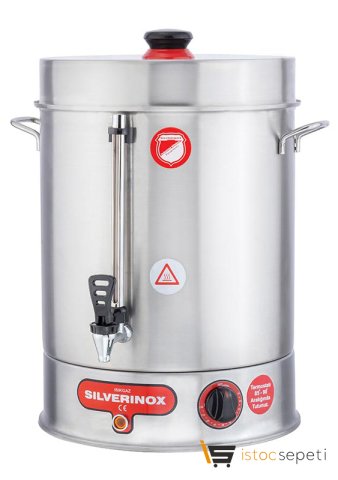 SilverInox Sıcak Su Otomatı 250 Bardak Kapasiteli 23 L