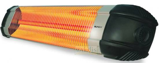 Sunny AS2000 2000W Infrared Isıtıcı + Alüminyum Teleskopik Ayak Hediyeli
