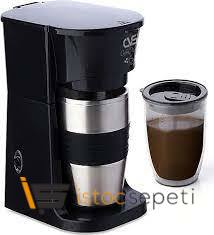 Coffee Master Çelik Termos+Mug Filtre Kahve Makinesi
