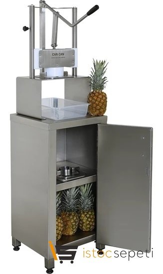 Cancan Ananas Soyma Makinesi Standı Paslanmaz Çelik