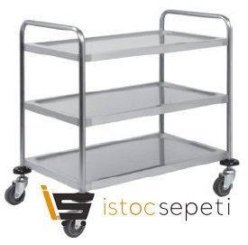 Trolley Servis Üç Katlı MS 122X2