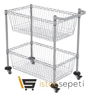 Trolley Sepetli Araba C160X