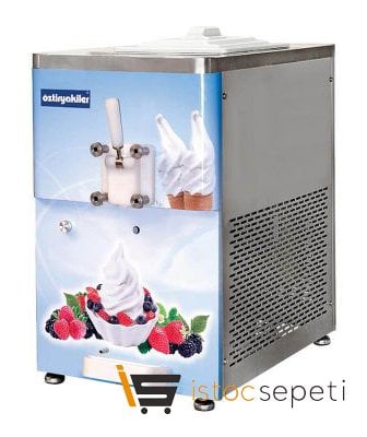 Set Üstü Dondurma ve Frozen Yoğurt Makinesi Tek Kollu 15 L