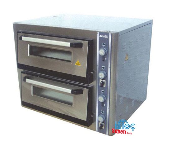 Elektrikli 5+5 Tepsi Kapasiteli Pizza Fırını Endüstriyel Pizza Pişirme Makinesi