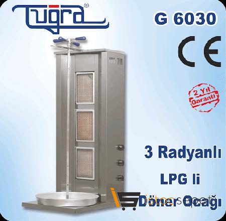 Üçlü Döner Ocağı Tuğra G 6030