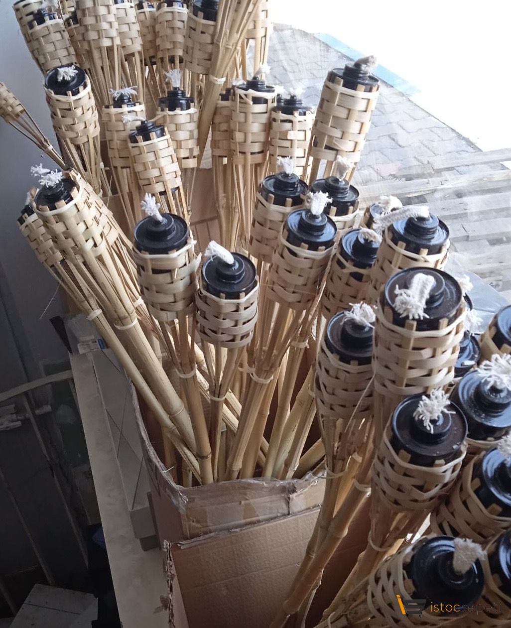 Toptan Bambu Meşale 90 cm 100 Adet