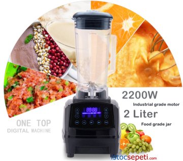 Bar Blender Dijital 3 Hp Buz Kırma Özellikli Alman Motor Blender Fiyatı