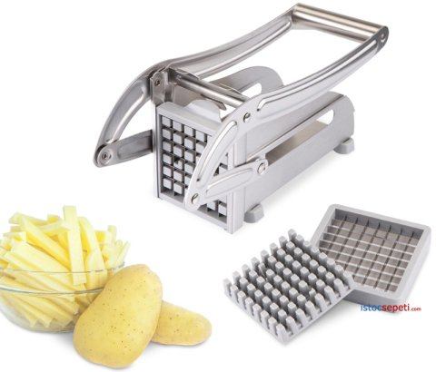 Patates Dilimleme Makinesi Sanayi Parmak Patates Makinaları Alüminyum