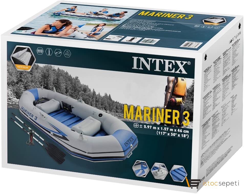 İntex Mariner 3 Şişme Bot Set IB 68373