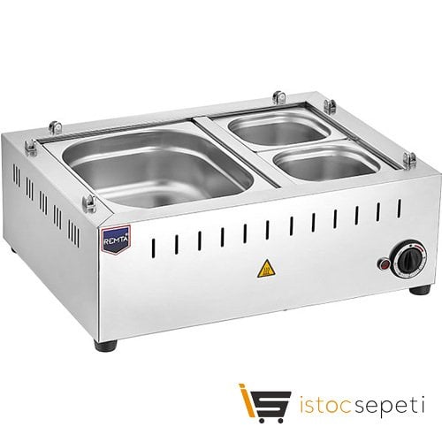 Sosis Haşlama Makinesi Garnitürlü 3 Gözlü Paslanmaz Çelik Elektrikli ve Termostat Ayarlı Garantili Sosis Pişirme Makinesi