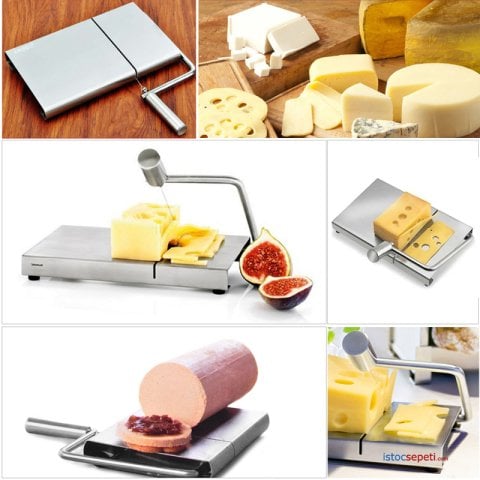 Peynir Dilimleme Teli Çelik Gıda Dilimleme Kaşar Salam Sucuk