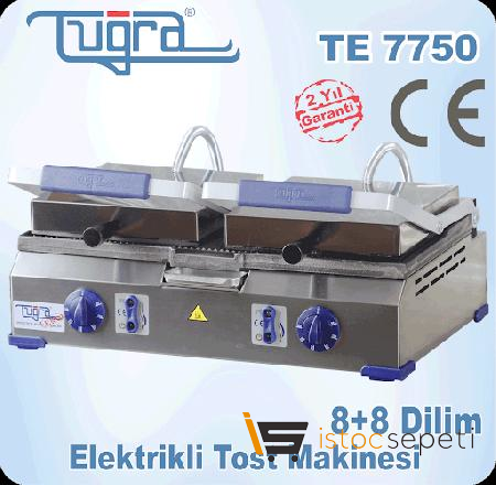 Sanayi Tost Makinası 8+8 Dilim Tuğra G7750