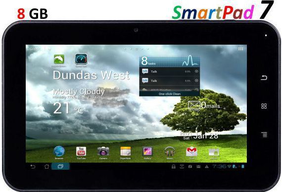 Concord SmartPad 8 16Gb Tabet Pc + Stylus Kalem Hediye!