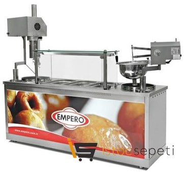 Empero Saray ve İzmir Lokma Makinesi 2 Pişiricili Elektrikli