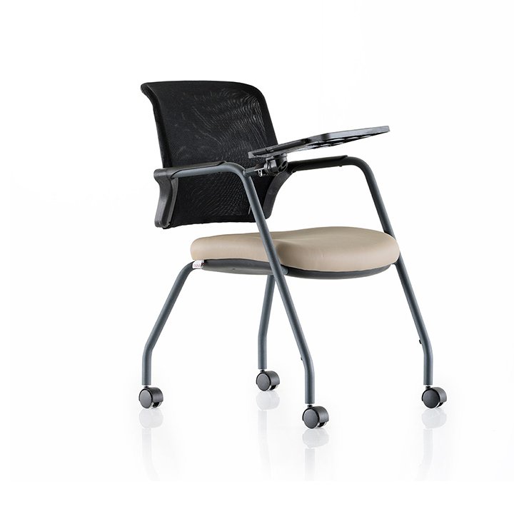 Net Tekerlekli Yazı Tablalı Sandalye