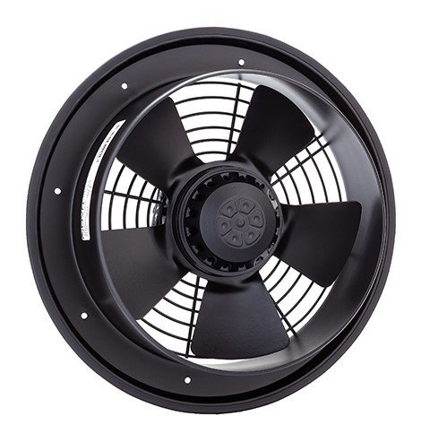 Bahçıvan 25 cm çapında BDRAX 250-4K 1400 D/D 230 V Monofaze Aksiyel Fan