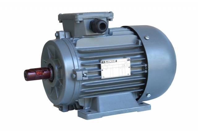 GAMAK 0.37 kw (1/2 HP) 750 D/D (AGM 90 S 8) 380 V Trifaze Elektrik Motoru - Alüminyum