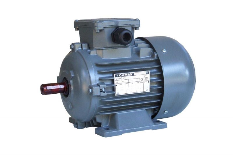 GAMAK 1.5 kw (2 HP) 1500 D/D (AGM2E 90 L 4b) 380 V Trifaze IE2 Elektrik Motoru - Alüminyum