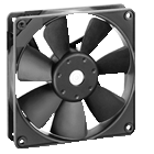 EBMPAPST 119x119x25 mm 4412 F 12 VDC Aksiyal Kompakt Fan (1 paket=26 adet)