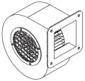 Fanex DRBTMS 140-60 2450 D/D 230 V Monofaze Dıştan Rotorlu Salyangoz Fan