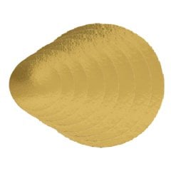 Pasta Altı Gold Mukavva Karton Çap 22 Cm 100 Adetli