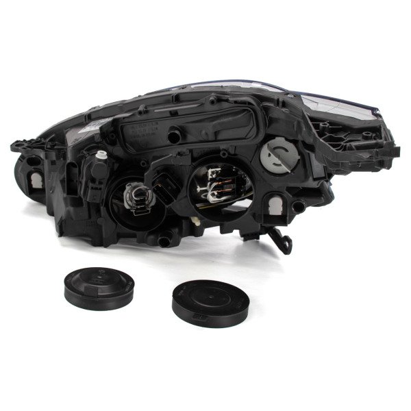 PSA 9810805880 | Peugeot 208 2012-2020 Ön Sağ Far Mercekli Siyah Tip Orjinal