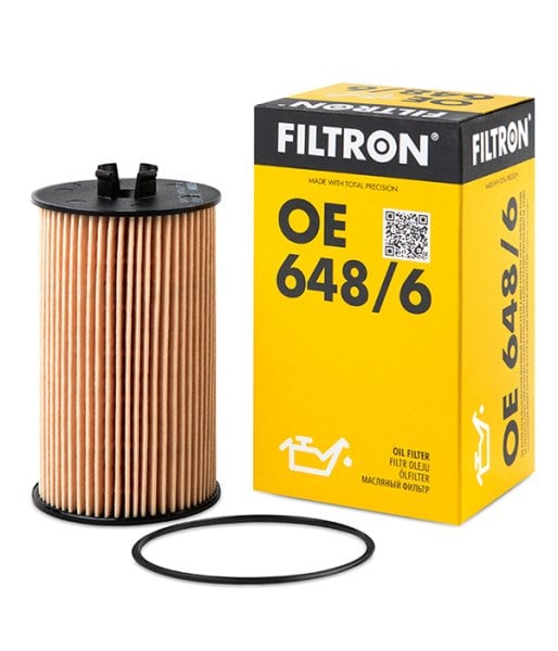 FILTRON OE648-6 | Chevrolet Trax 1.4 / 1.6 Benzinli Yağ Filtresi OE648/6