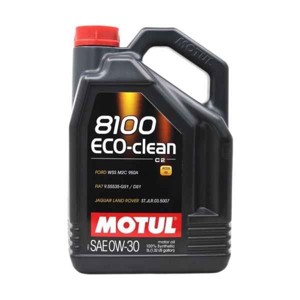 Motul 8100 Eco-clean C2 0W-30 5 LT Tam Sentetik Motor Yağı