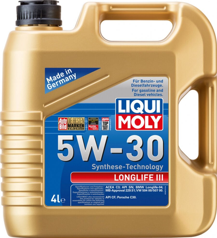 LIQUI MOLY LONGLIFE III 5W-30  4 Litre