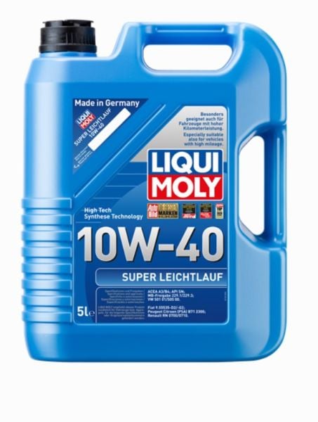 LIQUI MOLY Super Leichtlauf 10W-40 5 Litre Motor Yağı (9505)