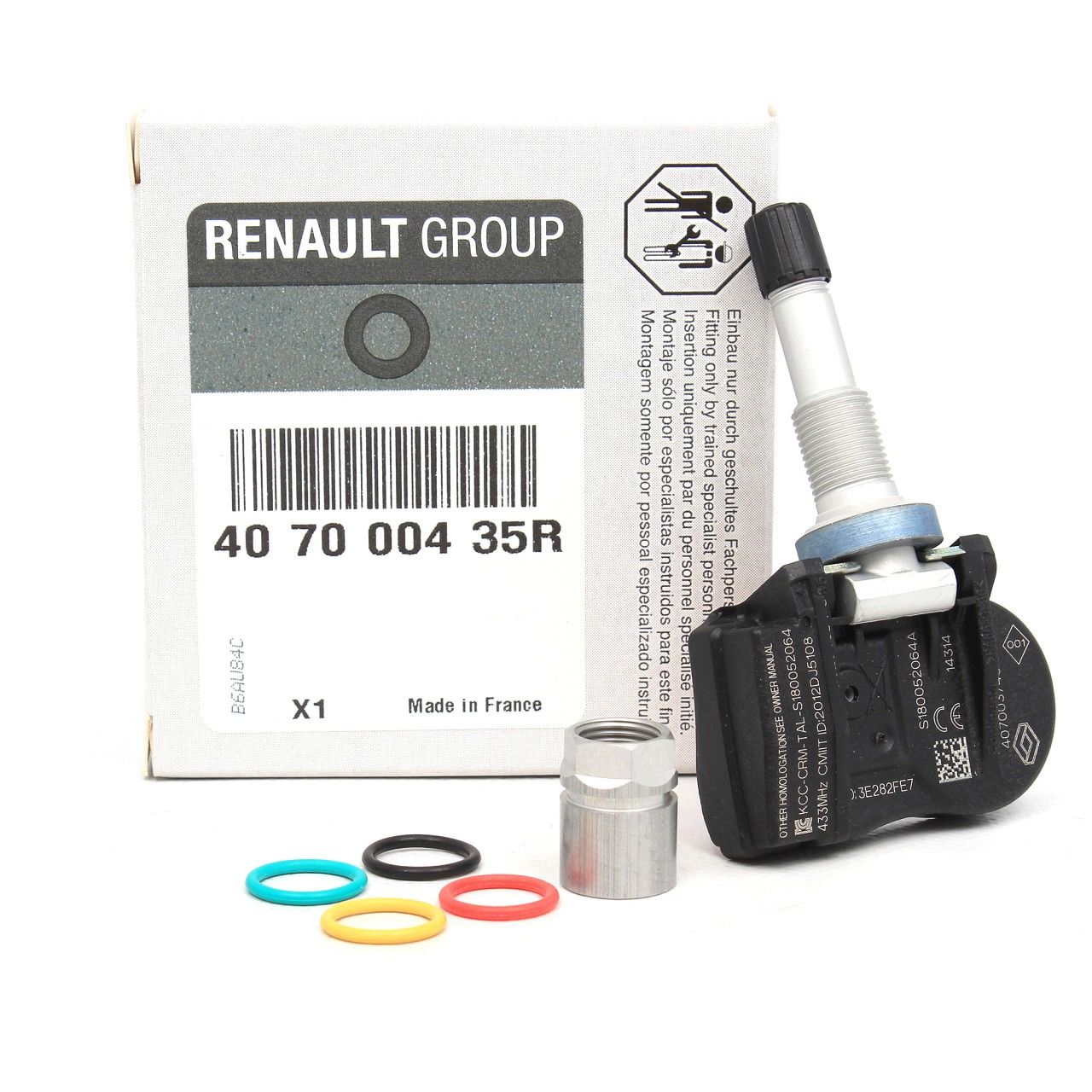 MAIS 407000435R | Renault Talisman 2015- Lastik Basınç Sensörü