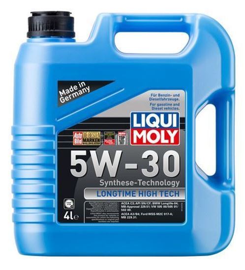 LIQUI MOLY 5W-30 Motor Yağı DPF LONGTIME HIGH TECH Sentetik 4 Litre 1144