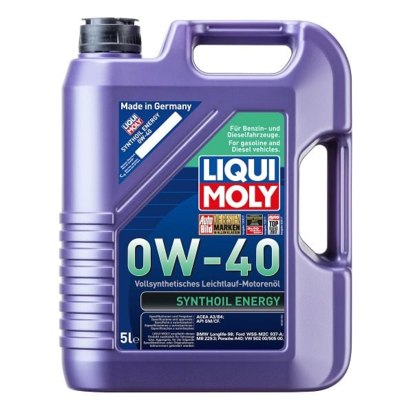 LIQUİ MOLY ynthoil Energy 0W-40 Motor Yağı 5LT ( 9515 )