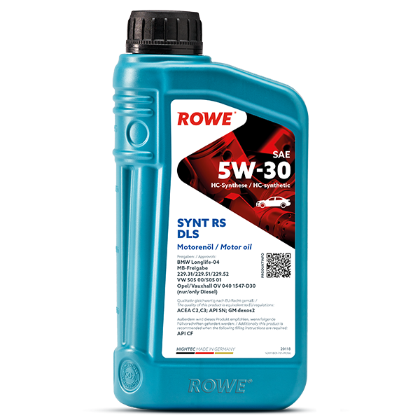Rowe Hightec Synt Rs Dls SAE 5W30 Motor Yağı 1 Litre