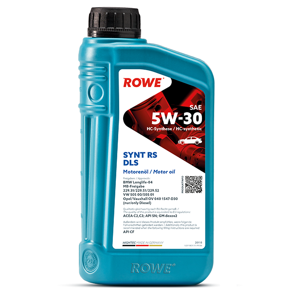 Rowe Hightec Synt Rs Dls SAE 5W30 Motor Yağı 1 Litre