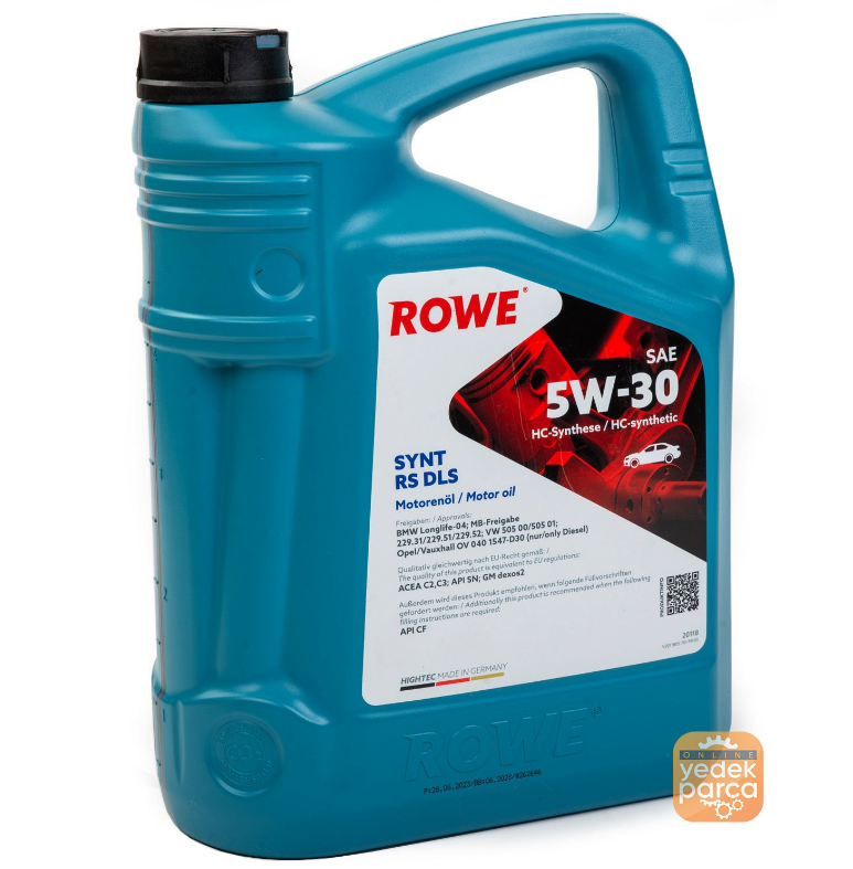 Rowe Hightec Synt Rs Dls SAE 5W30 Motor Yağı 5 Litre