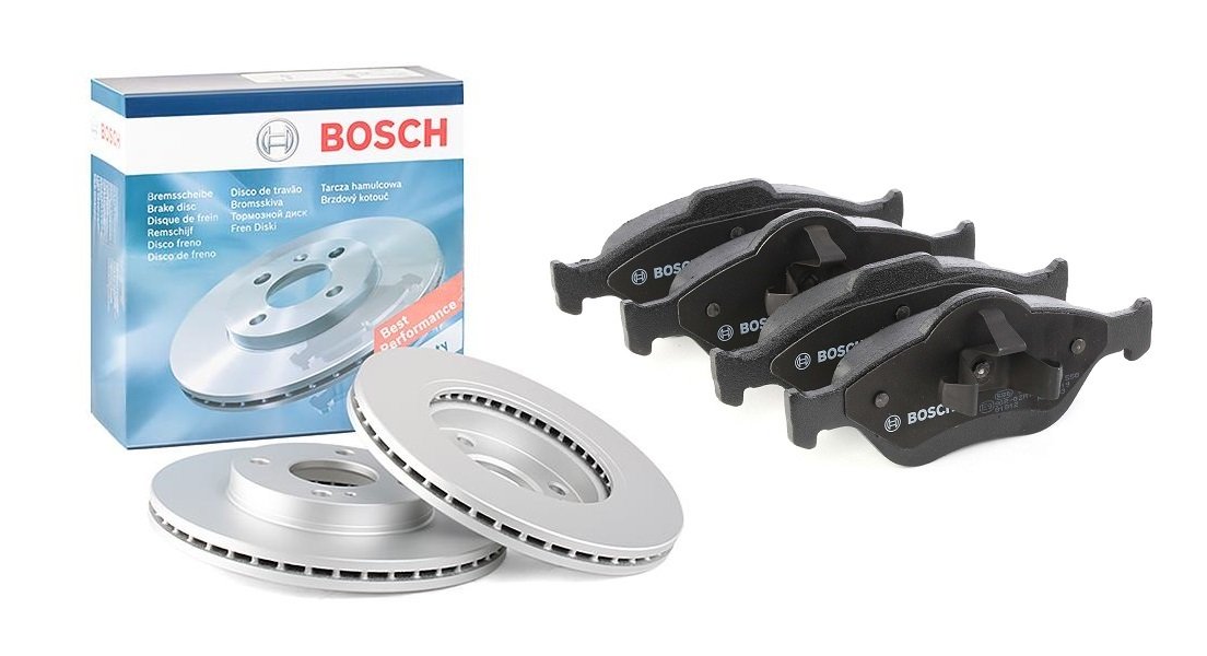 Ford Fiesta 2002-2008 Ön Fren Disk ve Balata Takımı Bosch Marka