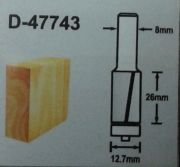MAKİTA D-47743 RULMANLI KENAR ALMA BIÇAĞI (8 mm şaftlı)