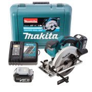 Makita DSS610RFE Akülü Sunta Kesme  165mm  18 volt-3,0 amper