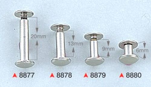 6 mm KARTELA VİDASI NİKEL 25 Adet