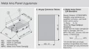 40 cm. SMARTBOX ÇİFT BORDÜRLÜ ÇEKMECE RAYI