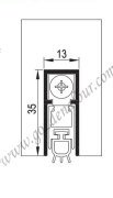 KAPI ALTI GİYOTİNİ GİZLİ 123 cm