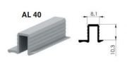 MEPA SKM-40 SKM-40MK ALÜMİNYUM ALT-ÜST RAY 3mt